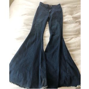 Free People Just Float On Flare Jeans